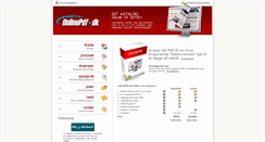 Desktop Screenshot of onlinepdf.dk